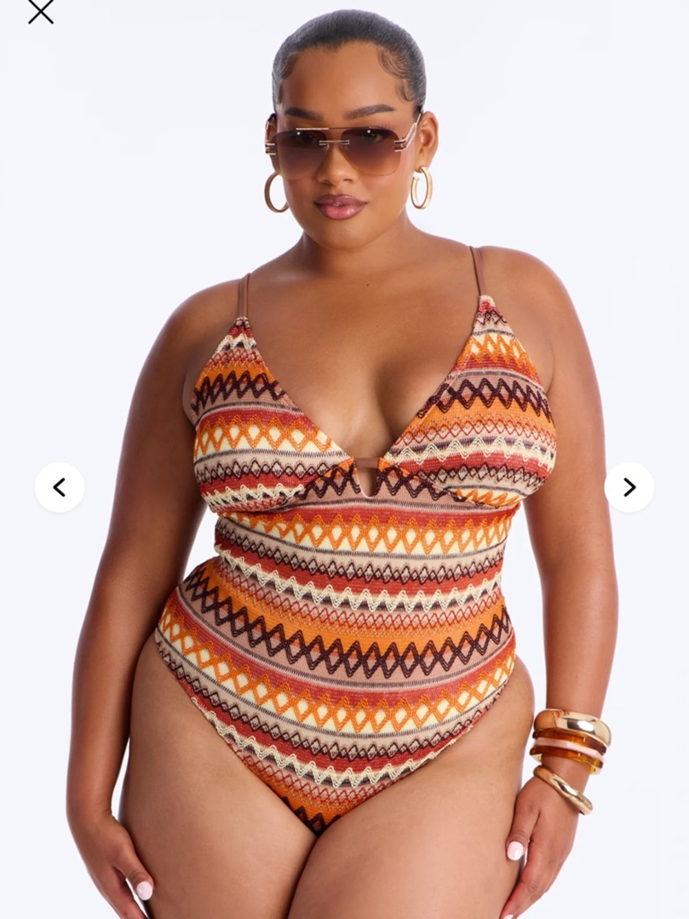 Fashion Nova Marnie One Piece Swimsuit